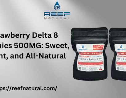 Strawberry Delta 8 Gummies 500MG