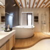 modern bath room