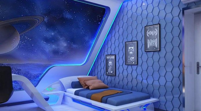 modern and futuristic bad room designs